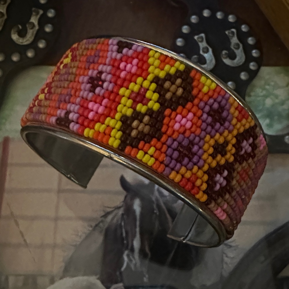 Vibrant Multicolor Beaded Bracelet